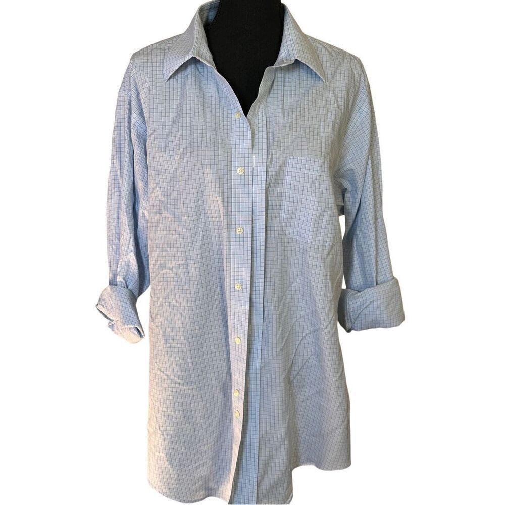 Brooks Brothers Est 1818 Men’s Cotton Button Down Long Sleeve Light Blue Small P